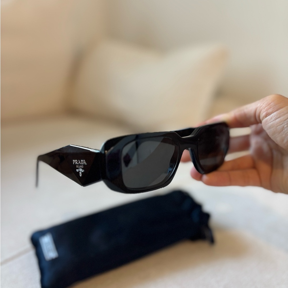 Prada Black/Gray Gradient Sunglasses